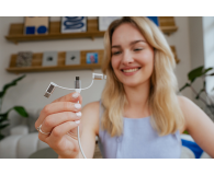 Verbatim 3-in-1 USB-A to Micro-B/USB-C/Lightning 18W 100cm - White - 1607286 - zdjęcie 4